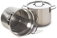 Garnki - Excelsa garnek do makaronu, nierdzewne ze stali nierdzewnej, pojemność 6,00 litry, srebrny 48335 - miniaturka - grafika 1