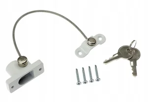 Zabezpieczenie okna blokada uchylenie na kluczyk - Zabezpieczenia dla dzieci - miniaturka - grafika 17