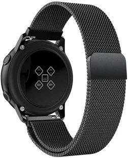 Alogy Bransoleta Milanese pasek Alogy do Gear S3 Watch 46mm 22mm) 236mm Czarna 8751X1 - Akcesoria do smartwatchy - miniaturka - grafika 3