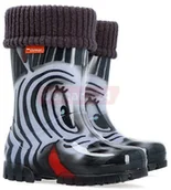 Buty dla dziewczynek - Demar Kalosze dziecięce TWISTER LUX PRINT S1 (28-35) - Duża - miniaturka - grafika 1