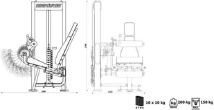 Marbo Sport Maszyna 2-w-1 na dwugłowy i czworogłowy uda MP-U216 - Atlasy do ćwiczeń Marbo Sport Maszyna 2-w-1 na dwugłowy i czworogłowy uda MP-U216 - Atlasy do ćwiczeń - miniaturka - grafika 21