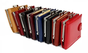 Wilmar (PL) Portfel Damski (PL) 10 cm Klamra Skóra Włoska WIL_P10 10 x 9 x 2 [cm] - Portfele - miniaturka - grafika 7