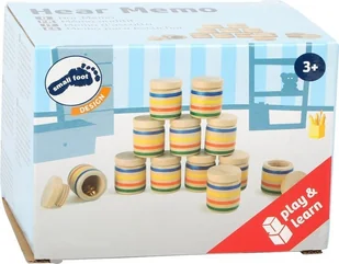 Small Foot Memory Posłuchaj Dźwięku - Gry planszowe - miniaturka - grafika 5