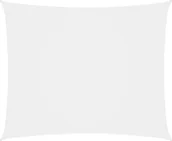 Parasole ogrodowe - vidaXL Prostokątny żagiel ogrodowy, tkanina Oxford, 4x5 m, biały 135271 - miniaturka - grafika 1