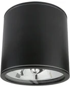 Lampy sufitowe - Spectrum CHLOE AR111 GU10 IP65 okrągła czarna nieruchoma downlight SLIP005032 - miniaturka - grafika 1