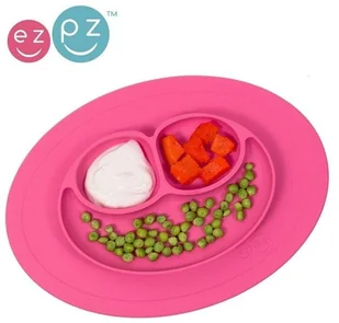 EZPZ EZPZ Talerzyk 2w1 Mini Mat DGMMP002 - Miseczki i talerzyki dla dzieci - miniaturka - grafika 6