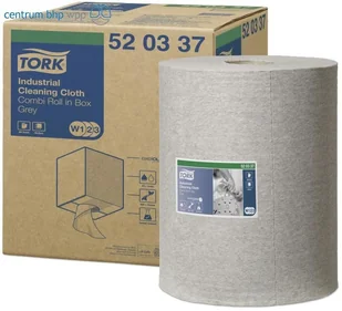 TORK Czyściwo włókninowe przemysłowe szare 520337 - Ręczniki papierowe - miniaturka - grafika 2