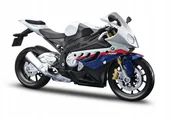 Kolekcjonerskie modele pojazdów - Maisto Motocykl Do Składania 1:12 Bmw S100RR 39191 - miniaturka - grafika 1