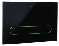 Przyciski spłukujące - Roca Duplo One EP1 Przycisk spłukujący elektroniczny czarny A890104008 - miniaturka - grafika 1