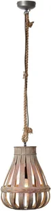 Brilliant Lampa wisząca z kloszem bambusowym Kaminika 33 cm - Lampy sufitowe - miniaturka - grafika 3