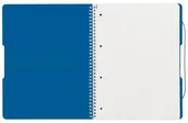 Notesy i bloczki - HERLITZ Kołonotatnik A5 80 okładka PP EASY ORGA niebieski 0011293750 - miniaturka - grafika 1