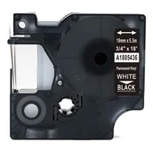 Dodatki do drukarek i skanerów - DYMO strefadrukarek.pl Taśma 1805436 winylowa 19mm x 5.5m czarna biały nadruk - zamiennik | OSZCZĘDZAJ DO 80% - ZADZWOŃ! 730811399 PROMOCJA! RH-1805436 - miniaturka - grafika 1