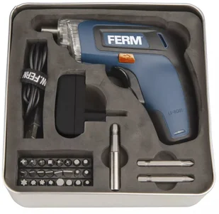 Ferm Wkrętarka akumulatorowa CDM1132 3,6 V; 1,3 Ah Li-ion - Śrubokręty - miniaturka - grafika 6