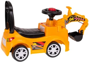 Jeździk pchacz koparka z klaksonem KX7293 - Jeździki dla dzieci - miniaturka - grafika 4
