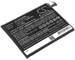 Cameron Sino Wiko View 2 S104-Z37000-000 2900mAh 11.17Wh Li-Polymer 3.85V Cameron Sino) CS-WKC800SL - Akcesoria do kas i terminali - miniaturka - grafika 2