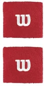 Pozostały sprzęt i akcesoria do ćwiczeń - Wilson Wilson W Frotka na nadgarstek - red WR5602900 - miniaturka - grafika 1