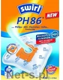 Worki do odkurzaczy - SWIRL Melitta Worek PH 86 AirSpace 1F+4B (179411) - miniaturka - grafika 1