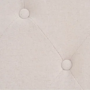 vidaXL Zestaw 2 sof obitych materiałem, kremowy - Komplety wypoczynkowe - miniaturka - grafika 2