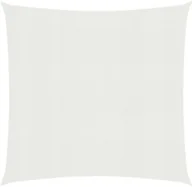 Parasole ogrodowe - vidaXL Żagiel przeciwsłoneczny, 160 g/m, biały, 3x3 m, HDPE vidaXL - miniaturka - grafika 1