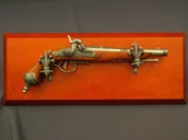 Repliki - broń - Denix SA REPLIKA PISTOLET BRESCIA NA TABLO MODEL 1013G+TM+11G 1013G+TM+11G - miniaturka - grafika 1