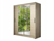 Szafy - Szafa przesuwna Pesto II - pojemna Garderoba - miniaturka - grafika 1
