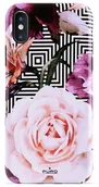 Etui i futerały do telefonów - PURO Glam Geo Flowers - Etui iPhone Xs Max (Pink Peonies) IPCX65GEOFLO2BLK - miniaturka - grafika 1