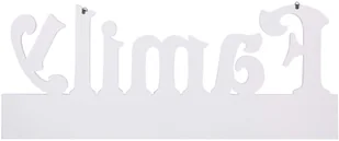 vidaXL Wieszak ścienny na płaszcze FAMILY, 74 x 29,5 cm - Wieszaki i stojaki - miniaturka - grafika 3