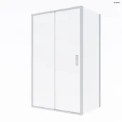 Kabiny prysznicowe - Oltens Fulla 120x80 cm prostokątna drzwi ze ścianką 20203100 OLT-20203100-0 - miniaturka - grafika 1