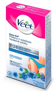 Veet Plastry z woskiem do depilacji bikini dla skóry wrażliwej 16szt - Depilacja - miniaturka - grafika 2