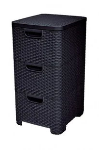 Curver Regał z 3 szufladami Style 604006_CURVER - Szafki łazienkowe - miniaturka - grafika 2