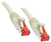 Kable miedziane - LINDY RJ-45/RJ-45 kat.6 S/FTP Szary 1m 47702 - miniaturka - grafika 1