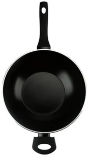 Gerlach Wok Ceralon 30cm + pokrywka Czarny - Woki - miniaturka - grafika 3