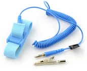 Akcesoria do lutowania - Velleman Opaska uziemiająca na rękę AS3N - niebieska VEL-13887 - miniaturka - grafika 1