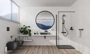 Deante Correo Brodzik prostokątny 120x80 cm antracyt/titanium - Brodziki prysznicowe - miniaturka - grafika 4