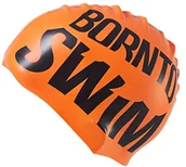 Pływanie - BornToSwim Bor NTO Swim czepek pływacki nasadkę, pomarańczowo-czarna, osfa CAP-RE-U-A-O-ORA - miniaturka - grafika 1