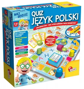 Lisciani Giochi Mały Geniusz Quiz Język polski - Gry planszowe - miniaturka - grafika 3