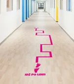 Pomoce naukowe - Tor Labirynt - zestaw naklejek na podłlogę ZP059 - miniaturka - grafika 1