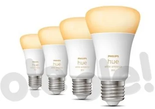 Philips Philips Hue White Ambiance E27 4 szt 8719514328280 - Systemy inteligentnych domów - miniaturka - grafika 2