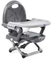 Chicco Pocket Snack Dark Grey - Krzesełka do karmienia - miniaturka - grafika 4