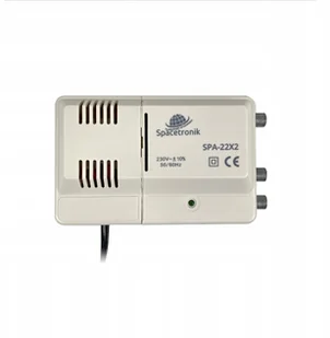 Spacetronik Wzm. wielozakresowy SPA-22X2 Vhf Uhf - Wzmacniacze antenowe - miniaturka - grafika 2