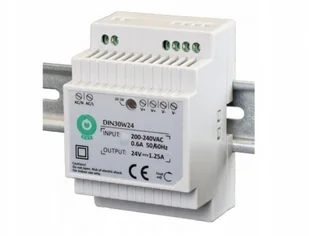 Zasilacz na szynę DIN DIN30W24 24V DIN30W24 - Akcesoria do monitoringu - miniaturka - grafika 2