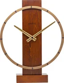 Zegary - NeXtime Zegar stołowy Carl Small jasne drewno - miniaturka - grafika 1