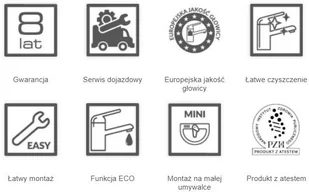 Laveo Calla Jednouchwytowa bateria umywalkowa stojąca z wylewką L chrom BAC02ND - Baterie umywalkowe - miniaturka - grafika 4