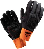 Rękawice narciarskie - ELBRUS Męskie Rękawiczki ELBRUS KAUS 8874-BLK/TANGERINE - miniaturka - grafika 1