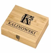 Zestawy do wina - Murrano Elektryczny korkociąg zestaw do wina w skrzynce z nadrukiem dla ZDW5-049 - miniaturka - grafika 1