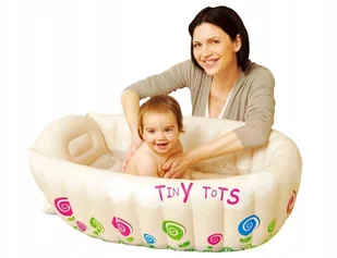 Jilong Tiny Tots 91 x 61 x 29 cm wanna dziecięca wanna wanna plandeka dla dzieci basen z wyświetlaczem temperatury wody JL017118-1NPF - Akcesoria do basenów - miniaturka - grafika 2