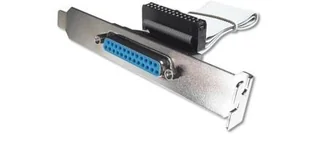 Assmann Kabel na śledziu LPT Typ DSUB25/IDC (26pin) Ż/Ż beż 0,25m (AK-580300-003-E) - Kable komputerowe i do monitorów - miniaturka - grafika 2