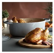 Osłony przeciwsłoneczne do aparatów - Le Creuset naczynie do pieczenia Signature 31 cm owalne perłowoszary 21178315412430 - miniaturka - grafika 1