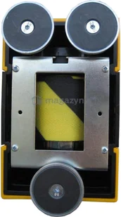 Tensator Rozwijana taśma ostrzegawcza + kaseta MIDI magnetyczna, ze stali nierdzewnej, zapięcie standardowe (Długość 3,5m) - Pachołki i taśmy ostrzegawcze - miniaturka - grafika 3