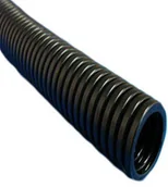 Kanały kablowe - Elektroplast STRÓŻA Rura karbowana 12/9 Czarna RURA CZARNA 12/9 - miniaturka - grafika 1